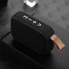 Portable Speaker with Bluetooth Sound, Multifunctionality, and Hand Strap - Black view 2