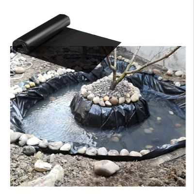 Durable Rubber Pond Liner, 10 x 12 m, 8 mm Thick, UV-Resistant