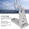 Baxnore ZY HY 010 4.1 × 1.1 × 0.2 Hatch Hinge, 316 Stainless Steel Bearing Hinge view 3