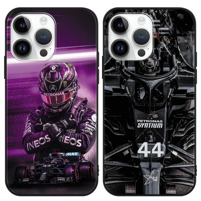 TBNMBGY 2-Pack Cases for Samsung Galaxy A23 5G, 6.6-Inch, Black Ultra-Thin Soft TPU Silicone Bumper Case with F1 Formula 1 Racing Pattern