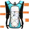 GIYXHU Waterproof Cycling Backpack with Hydration Bladder, Deep Blue view 3