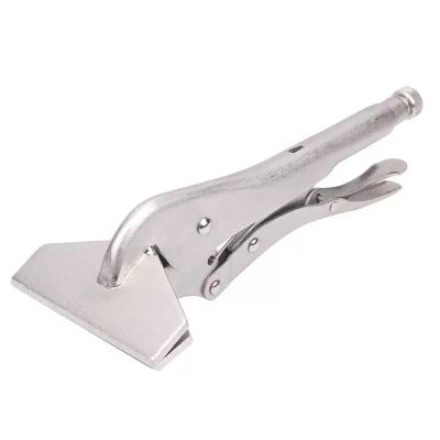 CLLBANT 10-Inch D-Type Woodworking Clamp, 45 Steel Flat Pliers