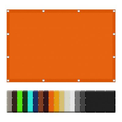 Rectangular Sun Shade Sail 40 x 200 cm, Orange