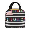 MKNAZ Insulated Lunch Bag with Aluminum Foil Lining view 1