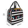 MKNAZ Insulated Lunch Bag with Aluminum Foil Lining view 3