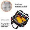 MKNAZ Insulated Lunch Bag with Aluminum Foil Lining view 4