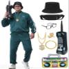 Abawaka 1980s/1990s Retro Tracksuit Costume Set for Men and Women view 1