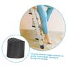 Non-Slip Rubber Ladder Foot Caps with Protective Covers, 4-Pack, Black view 4