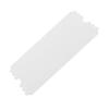 Acrylic Concert Ticket Blanks for Sublimation Printing, White, Single-Sided view 1