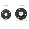 SHUNMIN 5-Piece Pipe Flange Set, Antique Wall-Mount/Floor Flanges, DN20 view 2