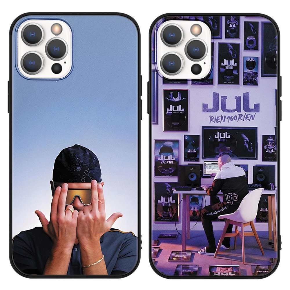 TBNMBGY 2-Pack Case for Samsung Galaxy A05s 6.7", Cartoon Rapper Design, Black TPU Silicone