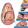 VAPOKF Table Tennis Paddle Case, Lover Banana Ping-Pong Paddle Bag, Paddle Case with Pocket for 4–5 Balls view 3