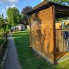 Natural Bamboo Reed Blind, Outdoor Weather-Resistant, Light & Privacy Filtering, Side-Pull, 50 x 60 cm view 4