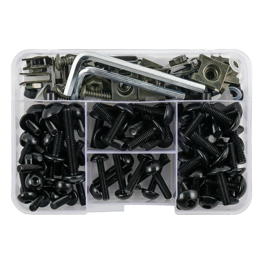 DINGDAA Complete Motorcycle Fairing Screw Kit for Honda CBR600RR CBR900RR CBR929RR CBR1000RR