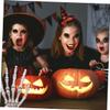 3 Pairs of Plastic Skeleton Hand Decorations for Halloween view 3