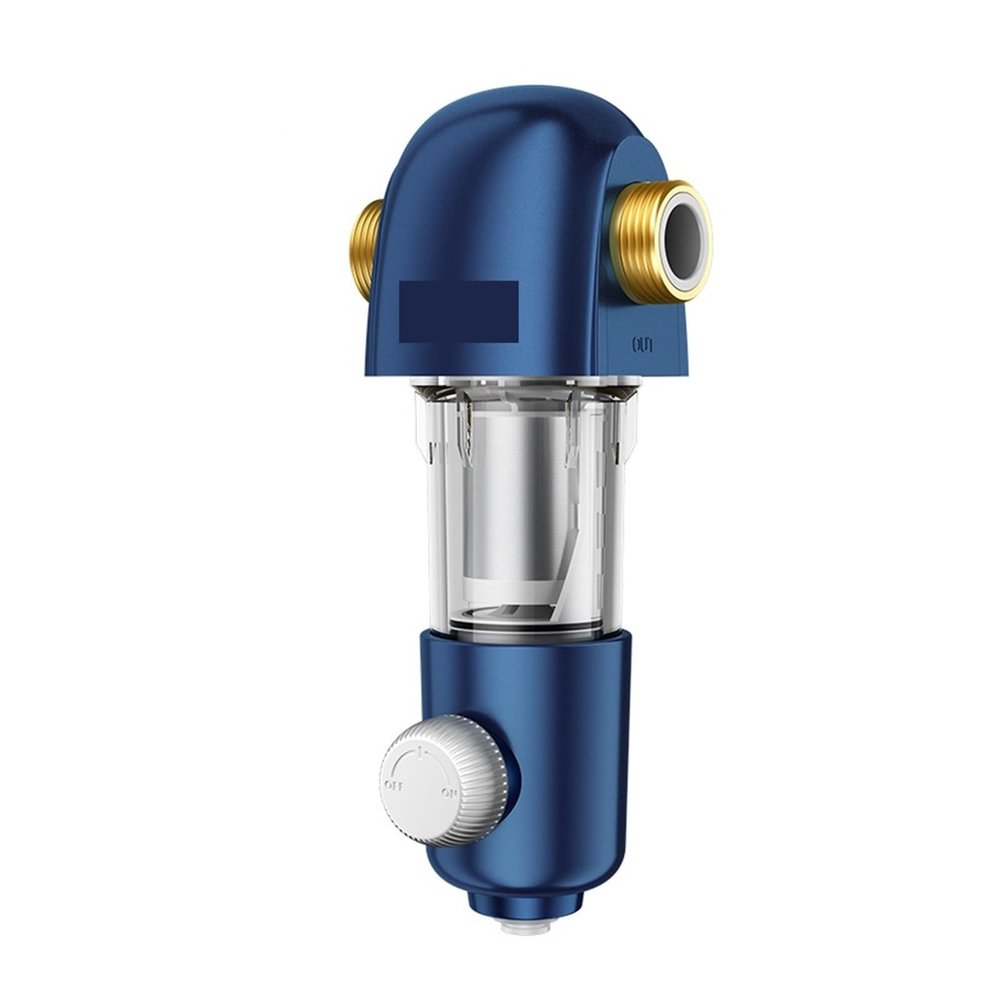 Under-Sink Water Filter, 4,500 L/h, 3/4-Inch, with Backwash, 40 μm Filtration