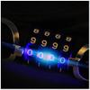 Bike Lock with LED Light, 4-Digit Combination, Steel Cable, 120 cm / 12 mm view 2