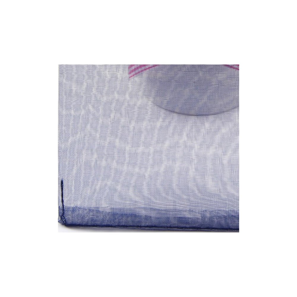 100 Organza Bags with Drawstring, 9 x 12 cm, Navy