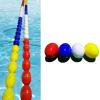 Blue/Yellow/Red/White Pool Lane Divider Rope view 1