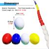 Blue/Yellow/Red/White Pool Lane Divider Rope view 3