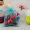 100 Organza Drawstring Bags, 20 x 30 cm, Blutfang view 3
