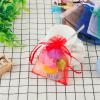 100 Organza Drawstring Bags, 20 x 30 cm, Blutfang view 4