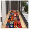 BORKOY Hallway Runner Rug 50 x 250 cm, Vintage, Non-Slip & Washable, Red Moroccan Style view 1