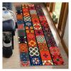 BORKOY Hallway Runner Rug 50 x 250 cm, Vintage, Non-Slip & Washable, Red Moroccan Style view 2