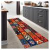 BORKOY Hallway Runner Rug 50 x 250 cm, Vintage, Non-Slip & Washable, Red Moroccan Style view 4