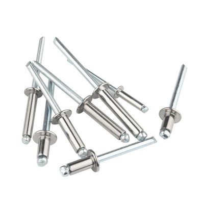 M3.2 x 8 mm Aluminum Pop Rivets, 50 Pack