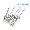 M3.2 x 8 mm Aluminum Pop Rivets, 50 Pack view 2