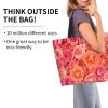 DNBCLEZK Polyester Shoulder Bag, Large Shopper, Black view 3