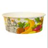 Printed Paper Ice Cream Cups, PLA-Coated, 225 ml, Fruit in the City, 24 Sleeves = 720 Cups view 3