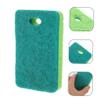 12 Green Cellulose Dish Sponges with Scrubbing Pads view 3