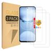 Lucyliy 3-Pack Compatible with itel P55 Plus Tempered Glass Screen Protector, 9H Hardness, High Definition view 1