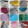 Hoowarm Round Bar Stool Covers with Backrest, Stretch Removable Washable Covers, 1/2/4-Piece Set (A1, 1 Piece) view 2