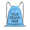Personalized Drawstring Gym Bag with Logo view 1