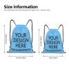 Personalized Drawstring Gym Bag with Logo view 4