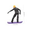 Miniature Resin Skier Figures for Dioramas and Model Railway Scenes view 4