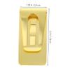 WEKAMOS Stainless Steel Money Clip for Men with Openwork Design view 2