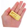 WEKAMOS Stainless Steel Money Clip for Men with Openwork Design view 3
