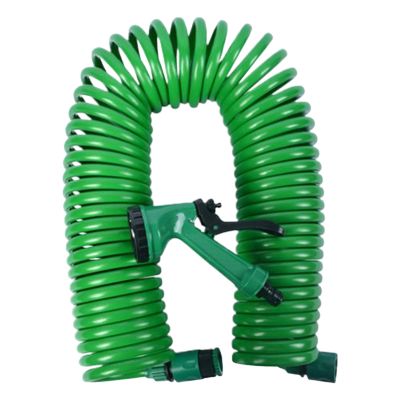 Expandable Garden Hose with Spray Nozzle, 5 Spray Modes