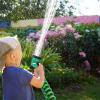 Expandable Garden Hose with Spray Nozzle, 5 Spray Modes view 2