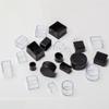 Anevous 8-Pack Plastic Chair Leg Caps, Non-Slip, Black, 30 x 60 mm view 3