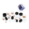 Anevous 8-Pack Plastic Chair Leg Caps, Non-Slip, Black, 30 x 60 mm view 4