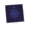 VILLFUL Non-Slip Rectangular Fabric Poker Mat for Parties and Travel view 2