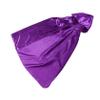 Women's Purple Satin Cape, Soft and Comfortable view 1