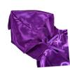 Women's Purple Satin Cape, Soft and Comfortable view 3