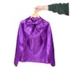 Women's Purple Satin Cape, Soft and Comfortable view 4
