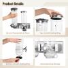 byepica Dual-Head Wall-Mounted Cereal Dispenser, 3 L view 3